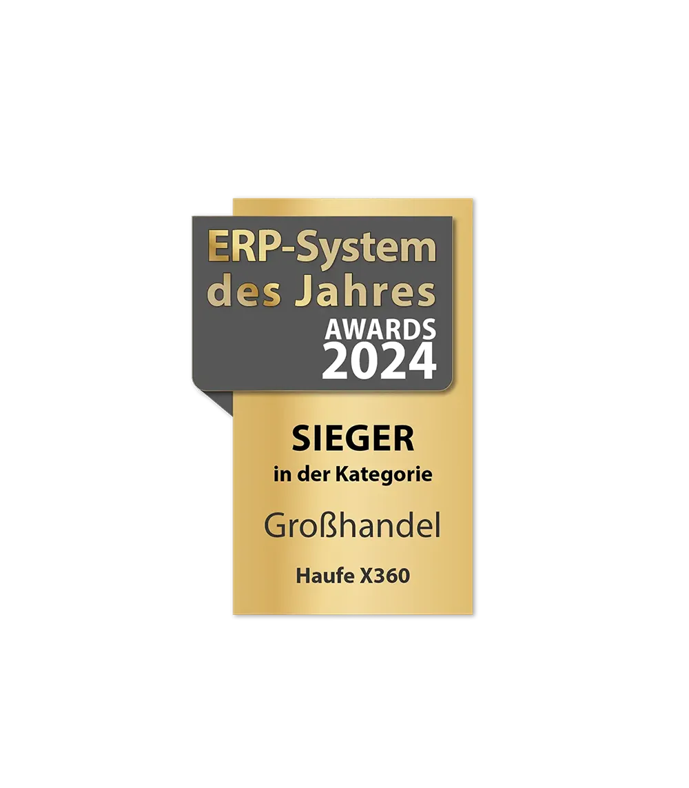 Siegel ERP-System des Jahres
