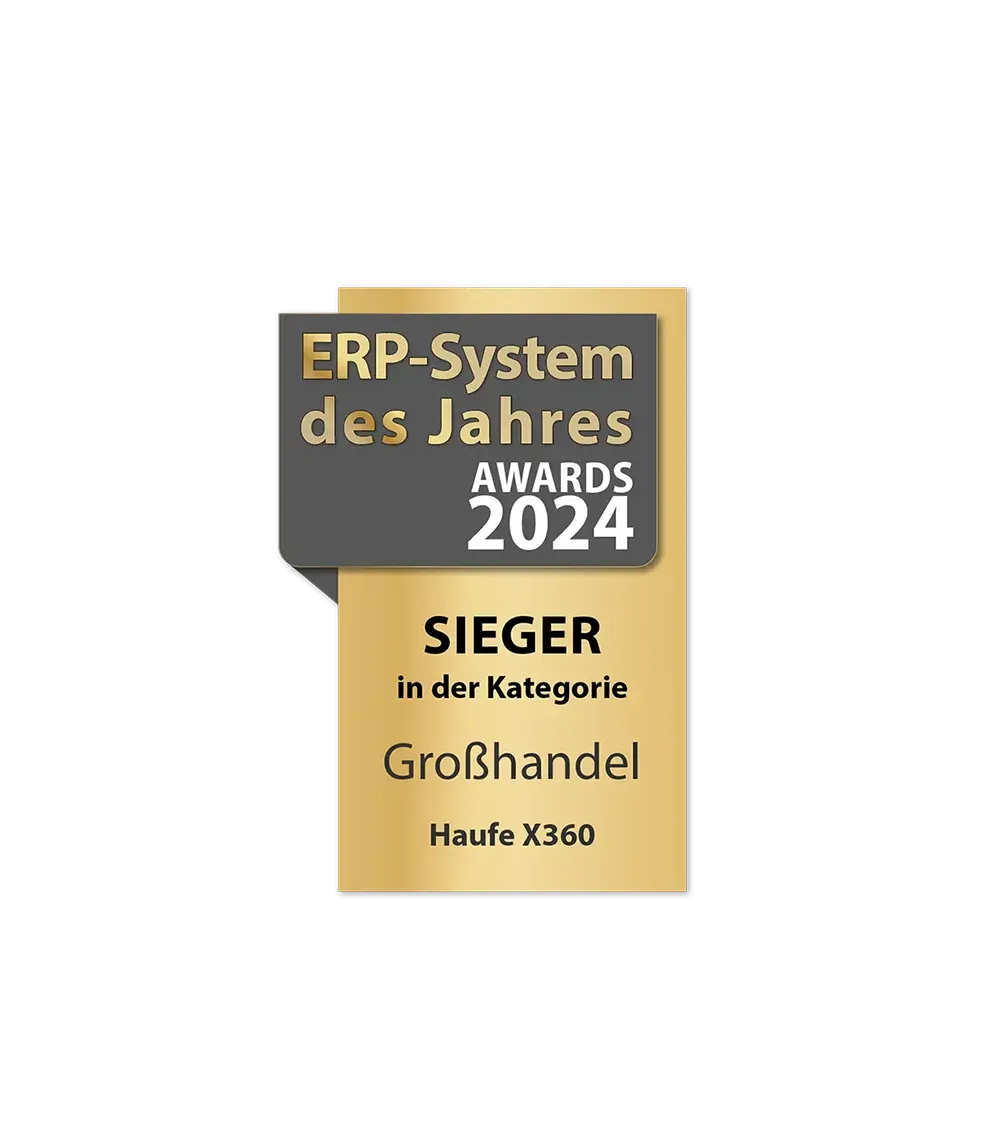 Siegel ERP-System des Jahres